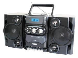 Naxa Portable MP3-CD Player with AM-FM Stereo Radio Cassette Player-Recorder Naxa Portable MP3-CD Player with AM-FM Stereo Radio Cassette Player-Recorder