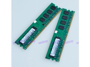 Samsung 2GB kit (2X1GB) PC2-6400 DDR2-800 800Mhz 240pin DIMM Desktop Memory Samsung 2GB kit (2X1GB) PC2-6400 DDR2-800 800Mhz 240pin DIMM Desktop Memory