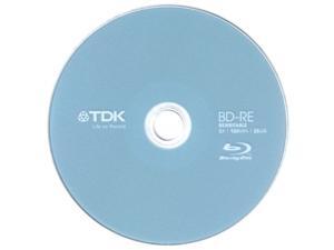 10-Pak 25GB TDK 2X BLU-RAY BD-RE's in Shrinkwrap (part #48738) 10-Pak 25GB TDK 2X BLU-RAY BD-RE's in Shrinkwrap (part #48738)