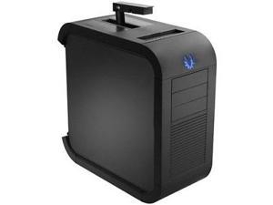 BitFenix Survivor Black w/ Blue LED: rugged portable mid-tower w/ fold-in handle BitFenix Survivor Black w/ Blue LED: rugged portable mid-tower w/ fold-in handle