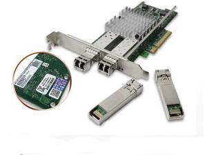 Intel X520-DA2 10Gbps Dual Port E68793-xxx E10G42BTDA 4x SFP FTLX8571D3BCV-IT Intel X520-DA2 10Gbps Dual Port E68793-xxx E10G42BTDA 4x SFP FTLX8571D3BCV-IT