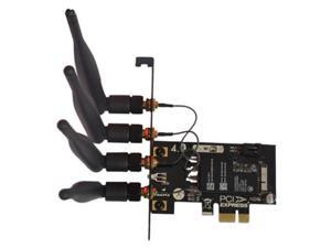 BCM94360CD/BCM94331CD to PCI-e 1X Adapter for hackintosh and PC BCM94360CD/BCM94331CD to PCI-e 1X Adapter for hackintosh and PC