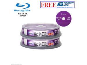 20 Pack Smartbuy Blu-ray BD-R BDR DL Dual Layer 6X 50GB Logo Top Recordable Disc 20 Pack Smartbuy Blu-ray BD-R BDR DL Dual Layer 6X 50GB Logo Top Recordable Disc