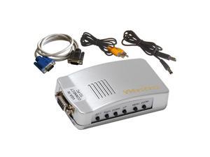 VideoSecu PC VGA to AV TV RCA Video Converter Switch Box Adapter MAC CCTV Surveillance 1L7 VideoSecu PC VGA to AV TV RCA Video Converter Switch Box Adapter MAC CCTV Surveillance 1L7