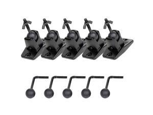 VideoSecu 5 Packs Ceiling Wall Bracket Home Theater Audio Satellite Surround Sound Speaker Mount M82 VideoSecu 5 Packs Ceiling Wall Bracket Home Theater Audio Satellite Surround Sound Speaker Mount M82