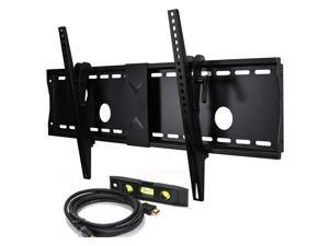 VideoSecu Tilt TV Wall Mount for Samsung 37 39 40 43 46 48 50 51 55 58 60 64 65 75 inch UHD LED LCD Plasma Flat Panel Screens Displays Free HDMI Cable and Bubble Level 3KR VideoSecu Tilt TV Wall Mount for Samsung 37 39 40 43 46 48 50 51 55 58 60 64 65 75 inch UHD LED LCD Plasma Flat Panel Screens Displays Free HDMI Cable and Bubble Level 3KR