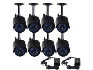 VideoSecu 8 Pack Outdoor Weatherproof Indoor Security Camera IR Day Night Vision 36 Infrared LEDs for Home CCTV Surveillance DVR System b1t VideoSecu 8 Pack Outdoor Weatherproof Indoor Security Camera IR Day Night Vision 36 Infrared LEDs for Home CCTV Surveillance DVR System b1t