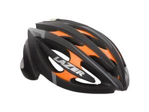 Lazer Genesis Helmet: Black and Flash Orange MD Lazer Genesis Helmet: Black and Flash Orange MD