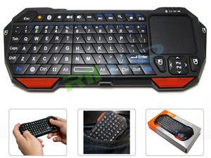 Portable Mini Wireless 10m Remote Bluetooth Keyboard with Multi-Touch Pad Touchpad Mouse Full QWERTY Backlit Keyboard Portable Mini Wireless 10m Remote Bluetooth Keyboard with Multi-Touch Pad Touchpad Mouse Full QWERTY Backlit Keyboard
