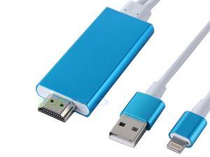 8pin Lightning Digital AV Cable Adapter to HDMI TV 1080P For iPhone 5, 5C, 5S, 6, 6 Plus,6s,6s Plus Blue (DO NOT Support iPad!) 8pin Lightning Digital AV Cable Adapter to HDMI TV 1080P For iPhone 5, 5C, 5S, 6, 6 Plus,6s,6s Plus Blue (DO NOT Support iPad!)