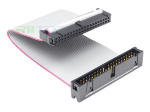 IDE 40-Pin Male to Female IDE Hard Drive Extension Cable 6 inch Flat Ribbon Cord For 3.5" PATA HDD IDE 40-Pin Male to Female IDE Hard Drive Extension Cable 6 inch Flat Ribbon Cord For 3.5" PATA HDD
