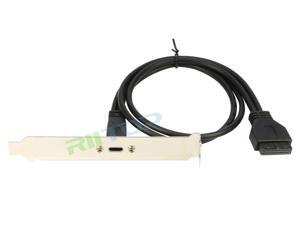 50cm USB 3.1 Type C Female to USB 3.0 Motherboard 20pin Header Adapter Cable Converter in Black 50cm USB 3.1 Type C Female to USB 3.0 Motherboard 20pin Header Adapter Cable Converter in Black