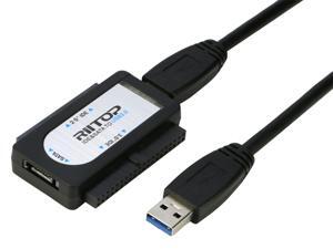 Universal IDE PATA SATA to USB 3.0 Converter Hard Drive Adapter For 2.5" 3.5" SATA HDD/SSD & IDE HDD Optical Drive, Support 6TB, Includes 12V 2.5A Power Adapter and USB 3.0 Cable Black Universal IDE PATA SATA to USB 3.0 Converter Hard Drive Adapter For 2.5" 3.5" SATA HDD/SSD & IDE HDD Optical Drive, Support 6TB, Includes 12V 2.5A Power Adapter and USB 3.0 Cable Black
