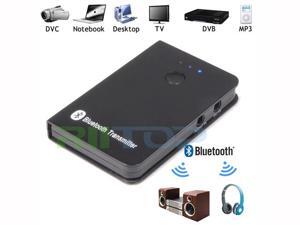 Portable Wireless Bluetooth A2DP Stereo Streaming Audio Music Sender Transmitter For TV PC Laptop Tablet MP3 MP4 iPod CD DVD Player with 3.5mm Audio Jack Portable Wireless Bluetooth A2DP Stereo Streaming Audio Music Sender Transmitter For TV PC Laptop Tablet MP3 MP4 iPod CD DVD Player with 3.5mm Audio Jack