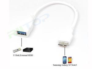 Micro USB 3.0 OTG Host Cable Adapter For Samsung Galaxy S5 Note 3 N9000 N9002 N9005, Note Pro 12.2, NK2520 Tablet,Lenovo Yoga 8, 8 inch in White Micro USB 3.0 OTG Host Cable Adapter For Samsung Galaxy S5 Note 3 N9000 N9002 N9005, Note Pro 12.2, NK2520 Tablet,Lenovo Yoga 8, 8 inch in White
