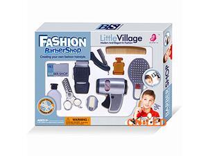 Play accessories barber shop Salon Hairstyle pretend cutting hair play set kit for Boy kids Gift B Play accessories barber shop Salon Hairstyle pretend cutting hair play set kit for Boy kids Gift B