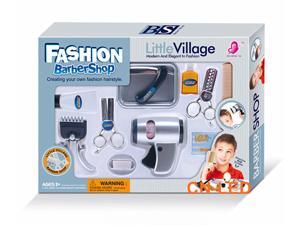 WPS Play Accessories Barber Shop Salon Hairstyle Play Set Kit with shaving razor for Boy Kids Gift a WPS Play Accessories Barber Shop Salon Hairstyle Play Set Kit with shaving razor for Boy Kids Gift a
