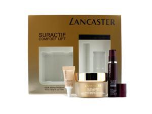 Lancaster - Suractif Comfort Lift Set: Conform Rich Cream 50ml + Intense Serum 10ml + Eye Cream 3ml - 3pcs Lancaster - Suractif Comfort Lift Set: Conform Rich Cream 50ml + Intense Serum 10ml + Eye Cream 3ml - 3pcs