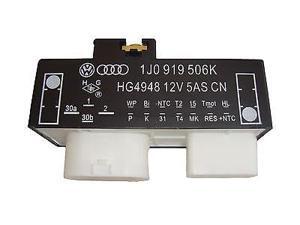 Genuine VW Fan Control Unit Relay Golf Jetta Beetle Audi TT Quattro 1J0919506K Genuine VW Fan Control Unit Relay Golf Jetta Beetle Audi TT Quattro 1J0919506K