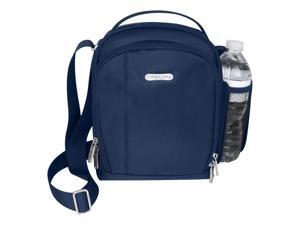 Travelon Adjustable RFID Blocking Boarding Bag, Steel Blue Travelon Adjustable RFID Blocking Boarding Bag, Steel Blue