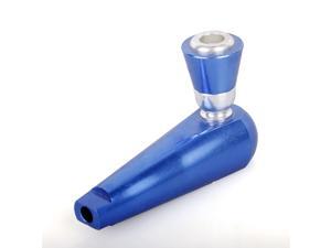 Stylish Aluminum Cigarette Tobacco Smoking Pipe - Blue Stylish Aluminum Cigarette Tobacco Smoking Pipe - Blue