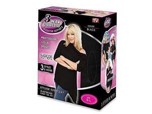 Suzanne Somers 3 Way Poncho AS SEEN ON TV Can be worn three ways (Small - Large Suzanne Somers 3 Way Poncho AS SEEN ON TV Can be worn three ways (Small - Large