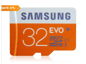 Samsung High-speed 32GB EVO Ultra-fast Micro SDHC UHS-1 Card Micro SD Card TF Card (Orange) Samsung High-speed 32GB EVO Ultra-fast Micro SDHC UHS-1 Card Micro SD Card TF Card (Orange)
