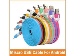 Top quality Micro Usb Cable Mini 1M Flat Noodle Micro USB Data Sync Charger Microusb Cable for Samsung S6 Android Accessories Top quality Micro Usb Cable Mini 1M Flat Noodle Micro USB Data Sync Charger Microusb Cable for Samsung S6 Android Accessories