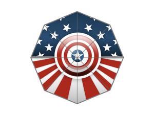 Pefect as Gift Umbrella New 2015 Superhero Captain America Printed 43.5 inch Wide Foldable Umbrella Anti Rain Durable Umbrella Pefect as Gift Umbrella New 2015 Superhero Captain America Printed 43.5 inch Wide Foldable Umbrella Anti Rain Durable Umbrella