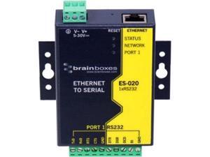 ENET 1PORT RS232 SCREW TERMINAL ES-020BRAINBOXES ENET 1PORT RS232 SCREW TERMINAL ES-020 ENET 1PORT RS232 SCREW TERMINAL ES-020BRAINBOXES ENET 1PORT RS232 SCREW TERMINAL ES-020
