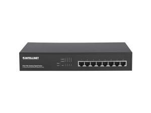 Intellinet Network Solutions 8-Port PoE+ Desktop Gigabit Switch Intellinet Network Solutions 8-Port PoE+ Desktop Gigabit Switch