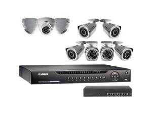 Lorex 16-Channel HD NVR with Weatherproof HD IP Cameras Lorex 16-Channel HD NVR with Weatherproof HD IP Cameras