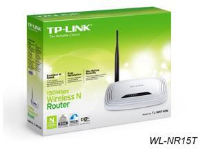 New TP-Link TL-WR740N Wireless N150 5dBi Antenna WPA/WPA2, IP QoS, WPS Button Router White New TP-Link TL-WR740N Wireless N150 5dBi Antenna WPA/WPA2, IP QoS, WPS Button Router White