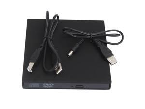 New Slim External USB PC/Notebook DVD-ROM CD-ROM Drive Black For HP Acer Dell New Slim External USB PC/Notebook DVD-ROM CD-ROM Drive Black For HP Acer Dell