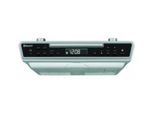 New Sylvania SKCR2713 Under Counter CD Player with Radio and Bluetooth Silver US New Sylvania SKCR2713 Under Counter CD Player with Radio and Bluetooth Silver US