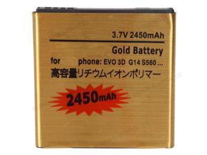 New Replacement 2450mAh 3.7V Battery for HTC Sensation EVO 3D 4G G14 G18 G21 Gold Sprint New Replacement 2450mAh 3.7V Battery for HTC Sensation EVO 3D 4G G14 G18 G21 Gold Sprint