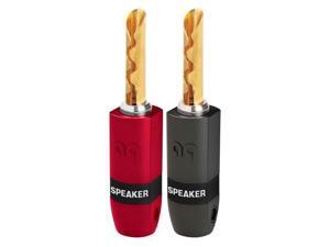 AudioQuest SureGrip 300 BFA/Banana Plugs - Set of 4 (Gold) AudioQuest SureGrip 300 BFA/Banana Plugs - Set of 4 (Gold)