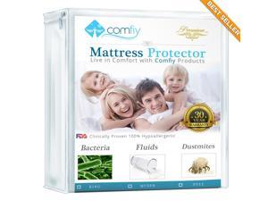 Mattress Protector - Finest Hypoallergenic Bed Protector - Clinically Proven Safe and 100% Water Proof Bed Protectors Mattress Protector - Finest Hypoallergenic Bed Protector - Clinically Proven Safe and 100% Water Proof Bed Protectors