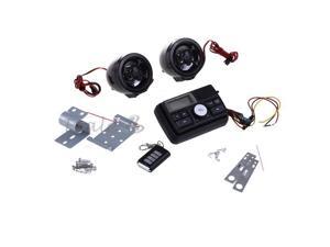 Motorcycle Motorbike Audio System MP3 Speaker Amplifier FM/SD/MMC Black Motorcycle Motorbike Audio System MP3 Speaker Amplifier FM/SD/MMC Black