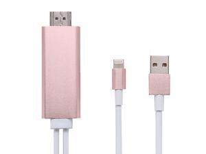 2M 6ft 8Pin to HDMI /HDTV Cable Adapter For iPhone6 6S Plus 5 5S 2M 6ft 8Pin to HDMI /HDTV Cable Adapter For iPhone6 6S Plus 5 5S