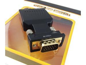 1080P VGA to HDMI Video Converter Audio Adapter for PC Computer to HDTV TV 1080P VGA to HDMI Video Converter Audio Adapter for PC Computer to HDTV TV