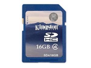 Kingston 16GB Secure Digital High-Capacity (SDHC) Flash Card Model SD4 - Pack of 2 Kingston 16GB Secure Digital High-Capacity (SDHC) Flash Card Model SD4 - Pack of 2