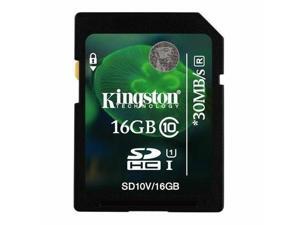 Kingston 16G 16GB Secure Digital High-Capacity (SDHC/SDXC) Flash Card Model SD10V Kingston 16G 16GB Secure Digital High-Capacity (SDHC/SDXC) Flash Card Model SD10V