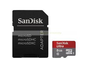SanDisk 8GB 8G microSDHC Ultra 48MB/s microSD micro SD SDHC Class 10 UHS-I C10 Flash Card 320X SanDisk 8GB 8G microSDHC Ultra 48MB/s microSD micro SD SDHC Class 10 UHS-I C10 Flash Card 320X