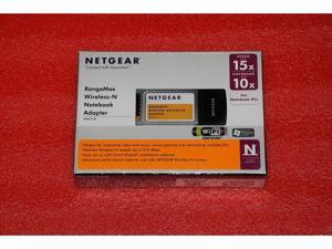NETGEAR WIRELESS-N ADAPTER WN511B RANGEMAX PCMCIA WIRELESS NETWORK LAPTOP CARD NETGEAR WIRELESS-N ADAPTER WN511B RANGEMAX PCMCIA WIRELESS NETWORK LAPTOP CARD