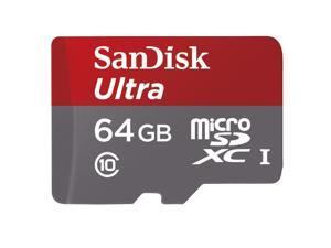 SanDisk Ultra 64GB UHS-I/Class 10 Micro SDHC Memory Card Up To 48MB/s With Adapter SanDisk Ultra 64GB UHS-I/Class 10 Micro SDHC Memory Card Up To 48MB/s With Adapter
