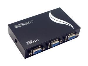 Ultra High Quality Two Way VGA Switch Splitter, 2 Port VGA Audio Video Switch 2x1 Switcher Box 2 INPUT 1 OUTPUT PC Monitor LCD Sharing Splitter (Black) Ultra High Quality Two Way VGA Switch Splitter, 2 Port VGA Audio Video Switch 2x1 Switcher Box 2 INPUT 1 OUTPUT PC Monitor LCD Sharing Splitter (Black)