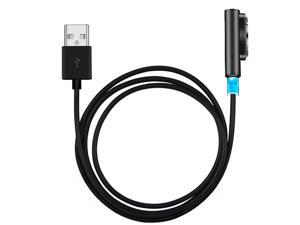 For Sony Xperia Z1 / Z2 / Z1S / Z3 NEK Tech High Performance 3FT Magnetic Charging Cable With LED Indicator (Black) For Sony Xperia Z1 / Z2 / Z1S / Z3 NEK Tech High Performance 3FT Magnetic Charging Cable With LED Indicator (Black)