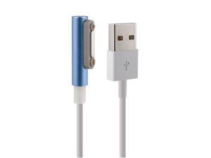 For Sony Xperia Z1 / Z2 / Z1S / Z3 NEK Tech High Performance 3FT Magnetic Charging Cable With LED Indicator (Blue) For Sony Xperia Z1 / Z2 / Z1S / Z3 NEK Tech High Performance 3FT Magnetic Charging Cable With LED Indicator (Blue)
