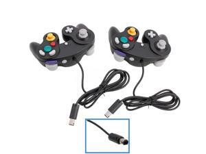 Lot2 Game Controller Pad Joystick for Nintendo GameCube GC or Wii Black Lot2 Game Controller Pad Joystick for Nintendo GameCube GC or Wii Black